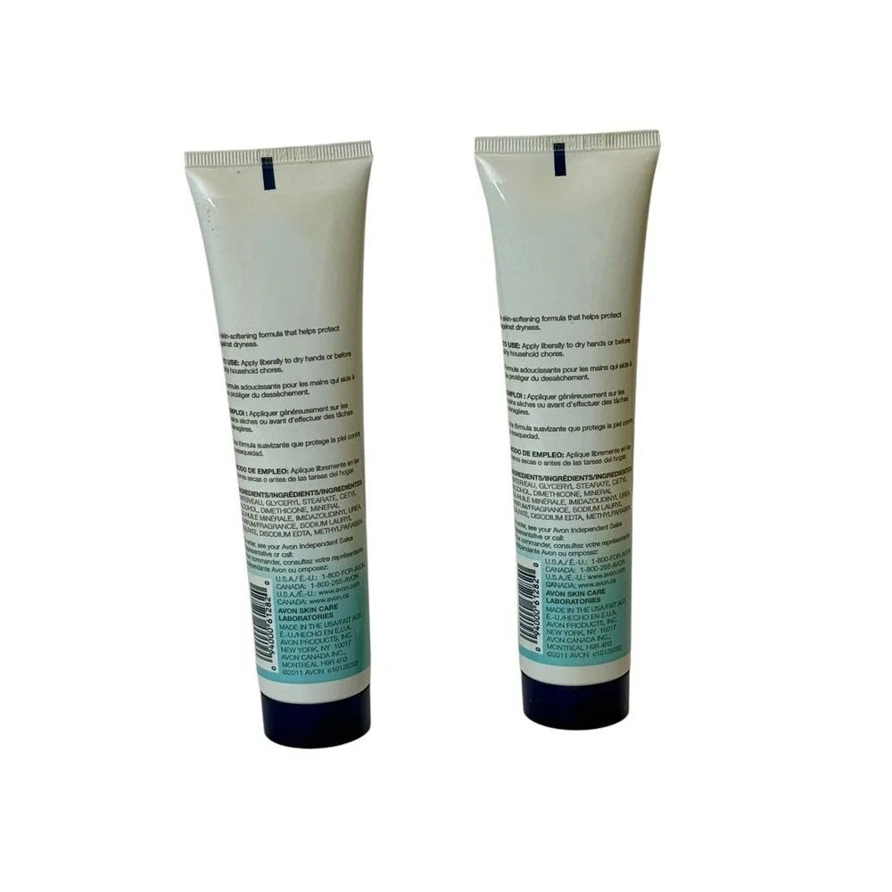 Avon Care Silicone Glove Protective Hand Cream‎ 2 Pack 3.4 fl oz Each